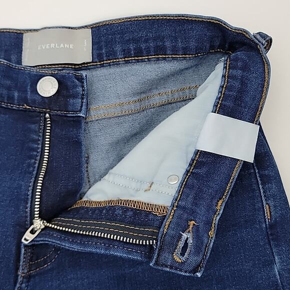 Everlane Ankle Cropped Mid-Rise Blue Denim Jeans 27 - Picture 7 of 12